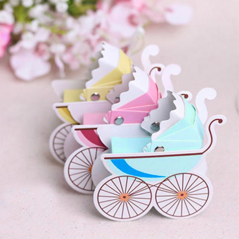 10pcs/pack New Fashion Creative Carriage Candy Box...
