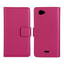 Vintage Genuine Leather Mobile Phone Accessories Cases For Sony Xperia J St26i Original Flip Wallet Credit
