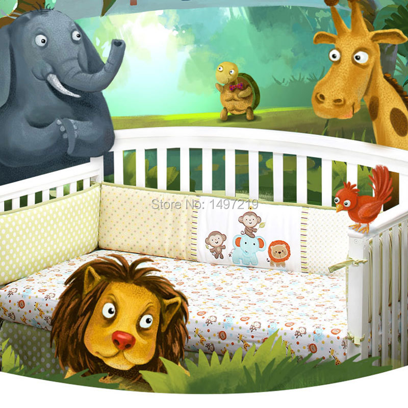 PH291 animal world cot bumpers (1)