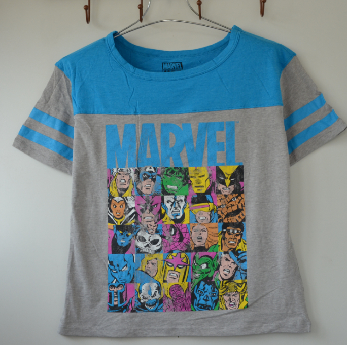 plus size marvel t shirt