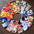 1pair 3D Printed Socks Women s Casual Charactor Socks Women New Unisex Cute Low Cut Ankle