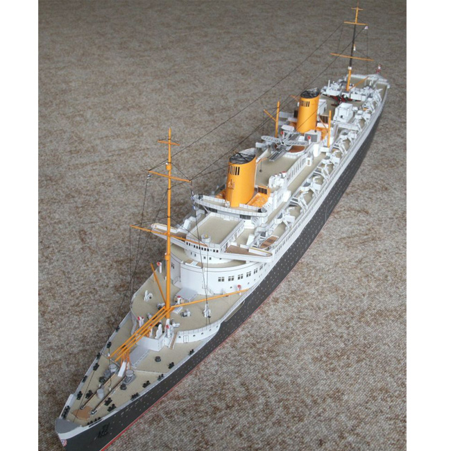 boat boat shipment Free paper  1:250 papercraft  scale papercraft diy  New models models 2015