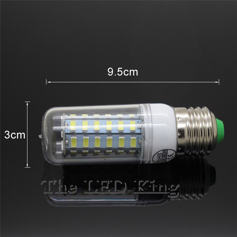 Description Picture 5 of itemReplace CFL 8W 12W 15W 20W 25W 30W E27 E14 220V LED light Bulb High Luminous 5730 Spotlight LEDs Corn lamp Chandelier lighting