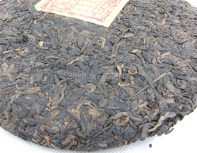 1999 years shu Puer tea 357g Yunnan cooked pu erh tea puer oldest Menghai Seven cakes