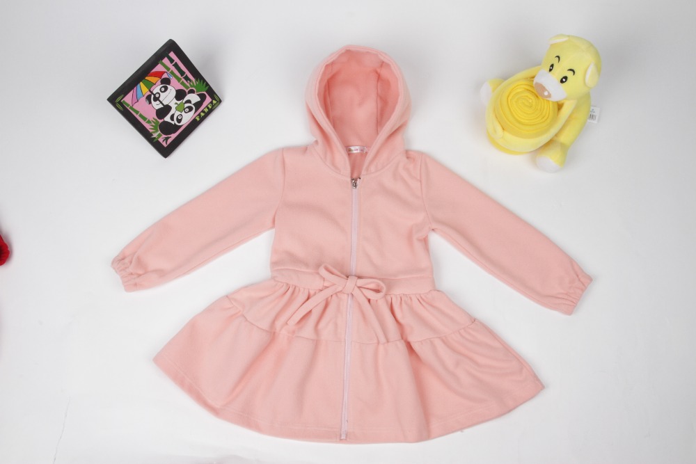 Hiheart 2015Causal  Spring And Autumn Vest Girls Dress  Children Sleeveless Dress Girl Kids Clothing