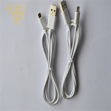 High Quality 1pcs White Charge Data Line 30cm Head Injection Charge Data Line For Android Smartphone Like Samsung Lenovo