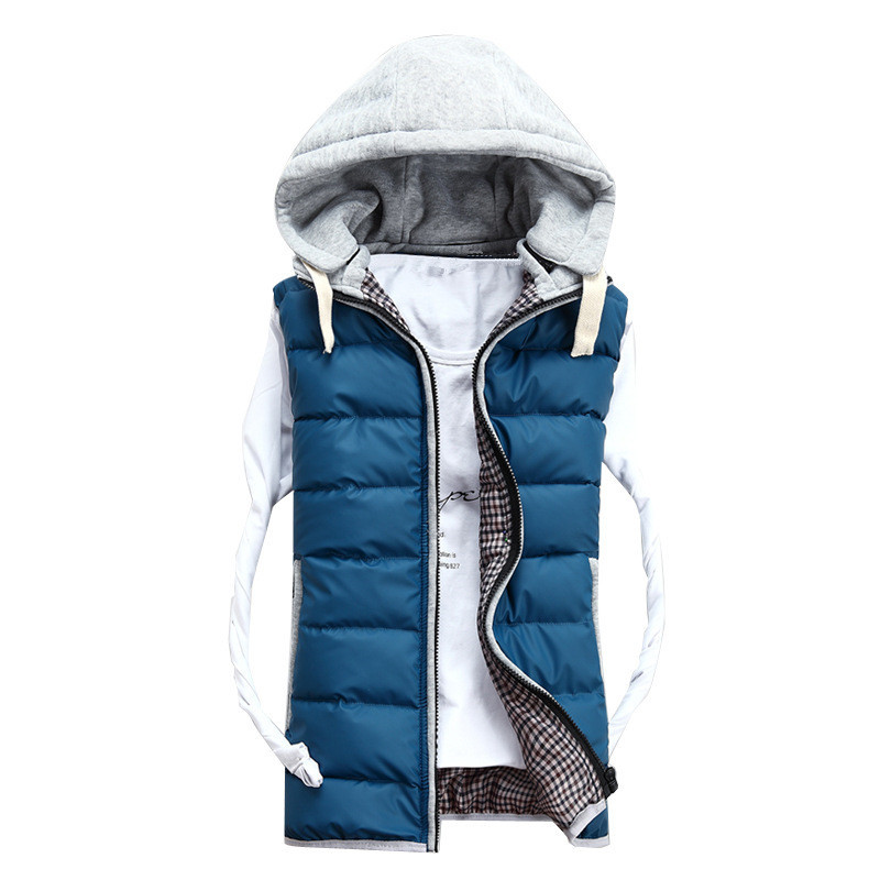 Coletes Masculino Real 2015 New Lover Vest Autumn Winter Vests Men Women High Quality Cotton padded
