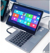 DHL Freeshipping 11.6 Inch Touch Screen Rotating Laptop Tablet Notebook 2G RAM 320G HDD Ivy Bridge 1037U Windows7/8  HZ-R116
