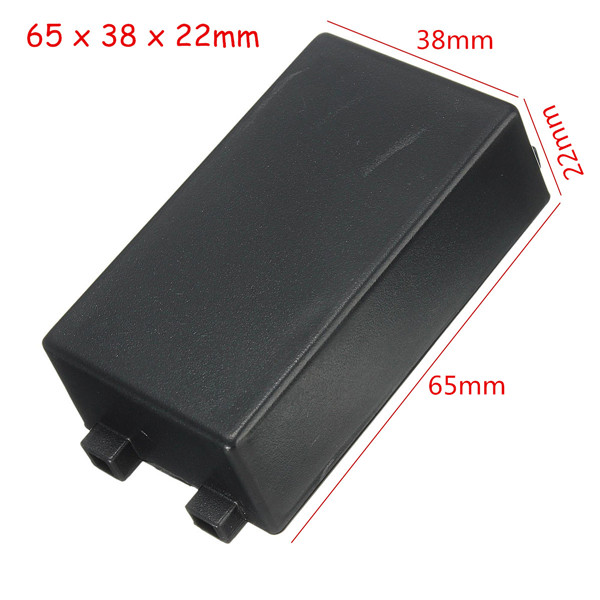Black Waterproof Plastic Cover Project Electronic Instrument Case Enclosure Box