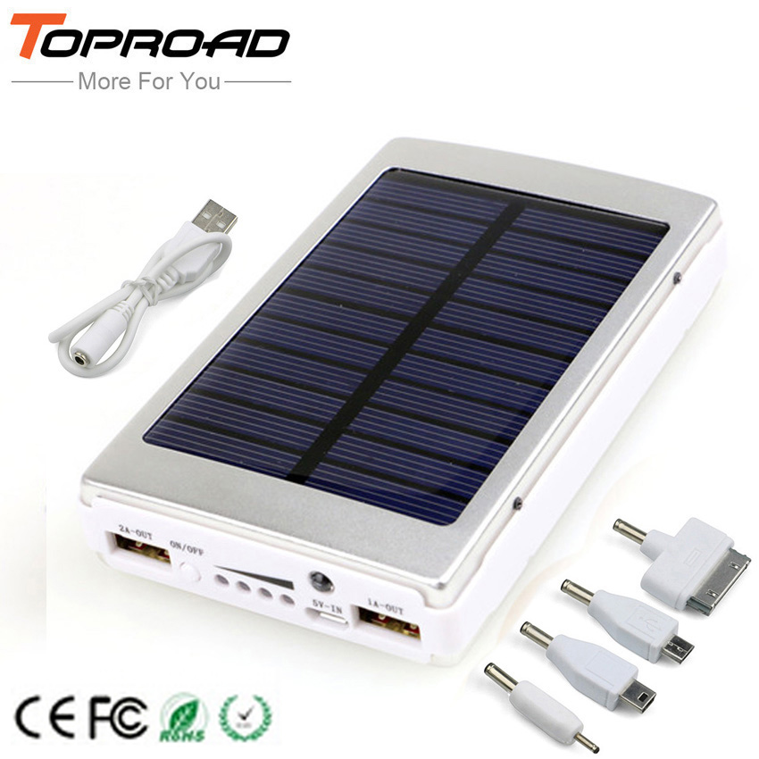 Solar Charger Power Bank 12000MAH Portable Charging Powerbank External Battery Chargers bateria externa For iPhone Mobile phones Solar Charger Power Bank 12000MAH Portable Charging Powerbank External Battery Chargers bateria externa For iPhone Mobile phones