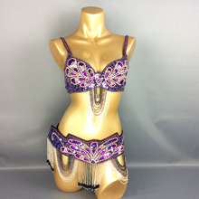 2016 new design-butterfly belly dance costume wear BRA+belt 2piece/ set ,accept any size 36B/C/D/DD,38B/C/D/DD,40B/C/D/DD,42D/DD