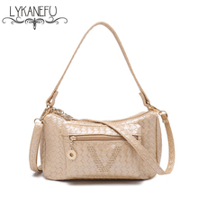 2015 Knitting PU Bag Women Messenger Bags Shoulder Crossbody Bags Small Casual Purse and Handbag Sac a Main Dollar Price