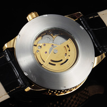 Casual Fashion Men s Watches Men Luxury Brand Skeleton Dial Leather Strap Mechanical Watch Vintage Reloj