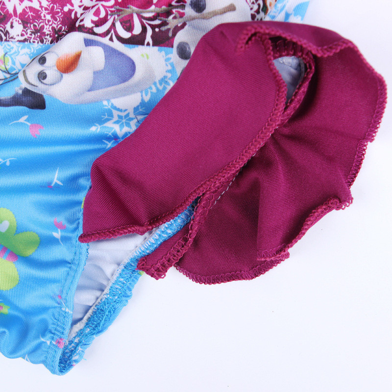 Baby Girls Swimwear Tankini Toddler Swimsuit Elsa Anna biquini infantil Children Kids Girls One piece Girls Bathing Suit CL005 (27)