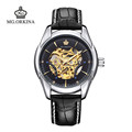 NEW 2016 MG ORKINA New Design High End Automatic Movement Engraved Dial Luxury Watch Clock Men
