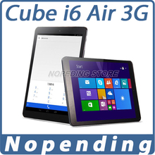 NEW Cube i6 Air 3G Win8.1+Android4.4 Dual OS Tablet PC Intel Z3735F Quad Core 1.8GHz 9.7 2048*1536 3G Phone Call Tablet 2GB/32GB