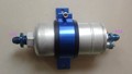 TOP QUALITY 0580254044 Inline Fuel Pump 6AN Inlet Outlet Fittings with bracket NEW ARRIVE