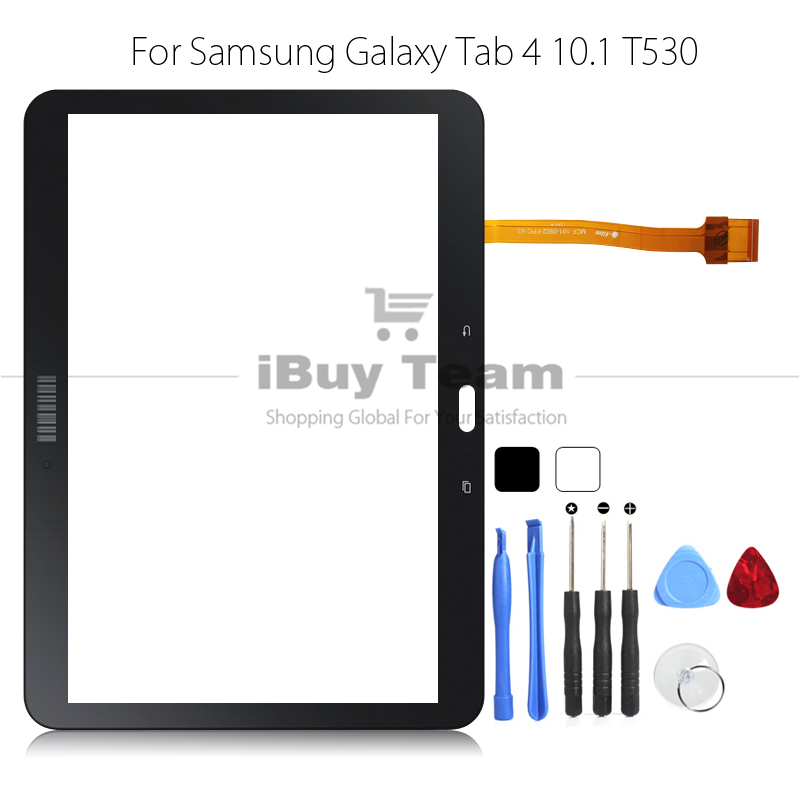 100%      Samsung Galaxy Tab 4 10.1 T530  Digitizer  Flex  3   +  