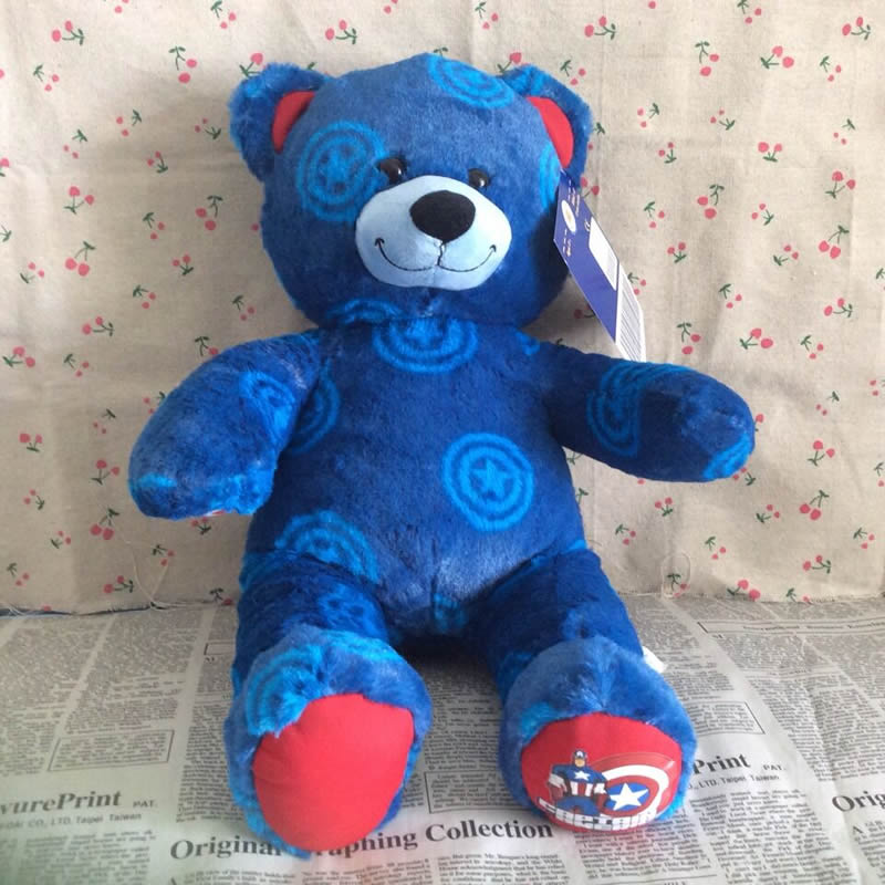 captain america stuffed bear