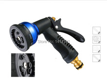 
free shipping Multifunction water gun home car washing garden lawn greenhouse Watering Kit park Irrigation nozzle