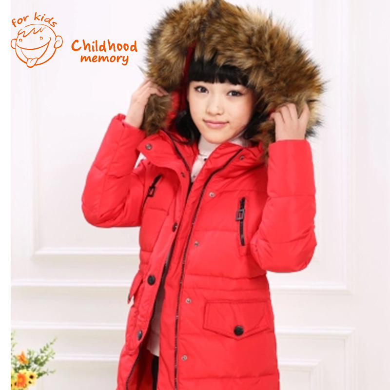 Child Coat Outerwear Winter Family Fitted Children Down Padded Cotton Jacket 2015 Thicken  Korean Fashion Girls Clothing Kids
