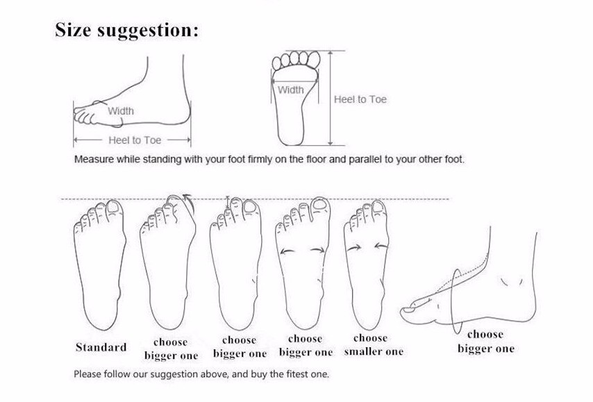 shoe instruction