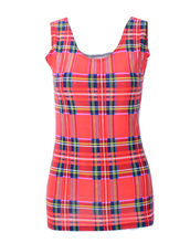 EAST KNITTING X 201 New 2015 font b Tartan b font Red Print Women t shirt
