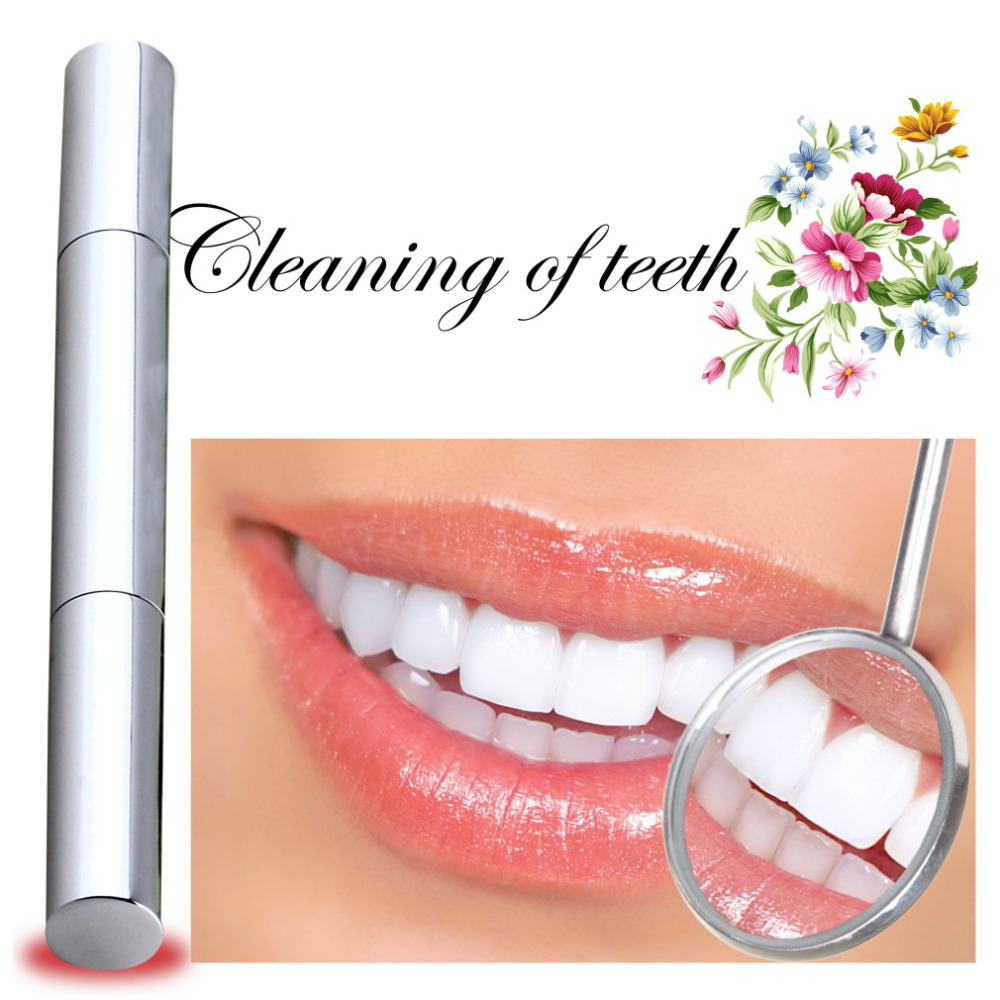5pcs White Bleach Stain Eraser Teeth Whitening Pen Tooth Gel Product Dental Pencil Whitener Remover Dentist