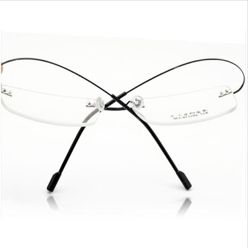 Superelastic Steel Wire Frameless Glasses Frame Ultra Light Fashion