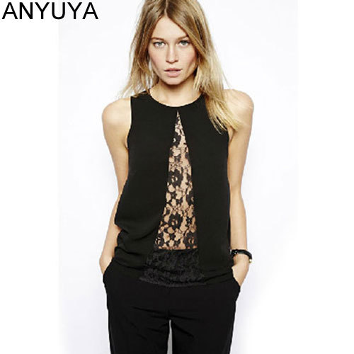 Женские блузки и Рубашки ANYUYA Blusas Femininas 2015 Camisa Roupas Ropa Mujer JL22007 женские блузки и рубашки cool fashion 2015 roupas blusas femininas tcb0024