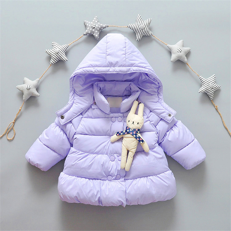 New arrival 2015 Warm Coat Winter Children Toddler Girls Coat Baby Cotton-padded Jacket Girl Clothes Thicken Kids Jackets