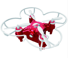 F18521/4 FQ777 124 plus Mini Quadcopter 4CH Headless Mode One Key Return Switchable Controller RTF with large LED Drone Copter