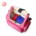 Portable Multifunctional Large capacity Changing Bags Geometric patterns Baby nappy bags diaper bag maternity mummy stroller