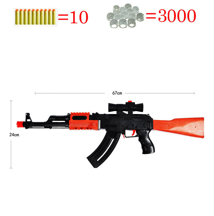 military weapons AK47 Toy gun ammo boy