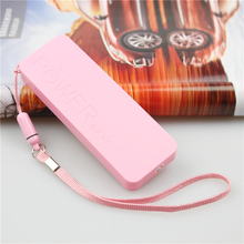 Free shipping New Mobile Phone Power Bank 5600mAh Universal External Battery Charger Powerbank For all mobile phone 6 color