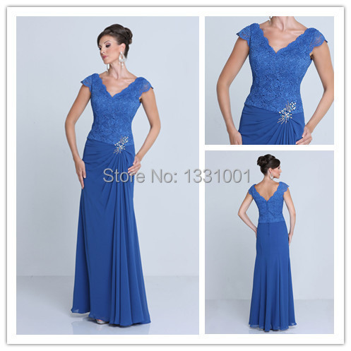 Vestidos De Festa Vestido Longo Azul Royal Plus Size mãe da noiva ... Vestidos De Festa Vestido Longo Azul Royal Plus Size mãe da noiva ...