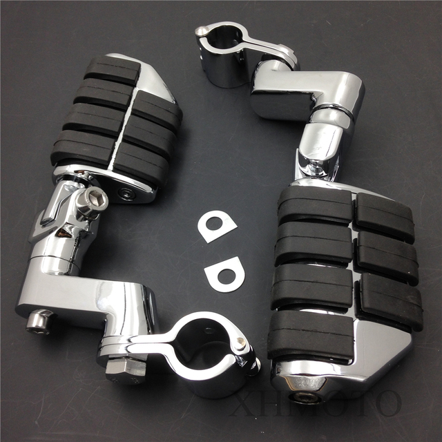 Buy 1" Kuryakyn Dually Highway Clamps Large Foot Pegs