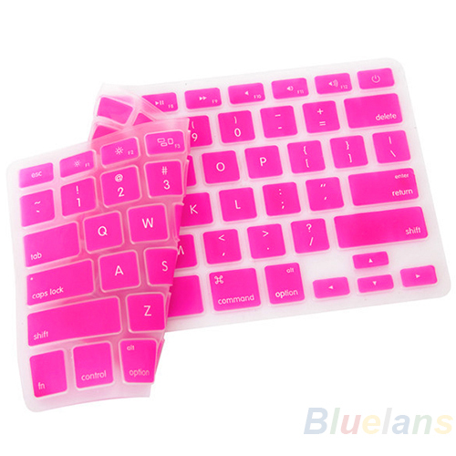 11 Colors Silicone Keyboard Cover Skin for Apple Macbook Pro MAC 13 15 17 Air 13