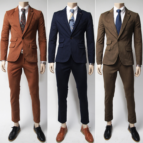 2015 Men\'S Fashion High Quality Suits Wedding Groo...
