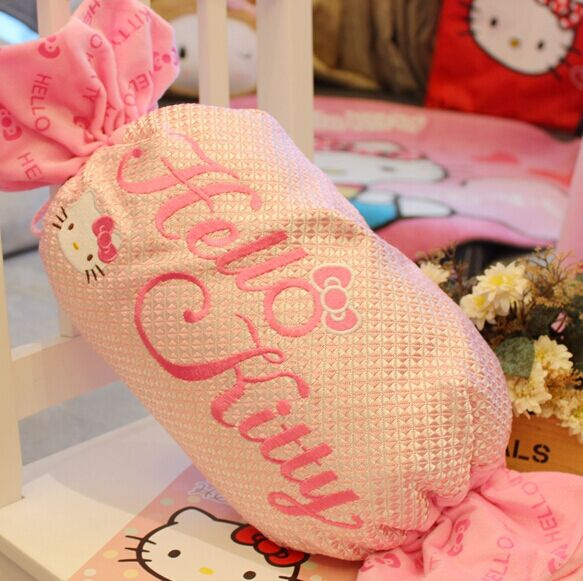 Kawaii Hello Kitty Candy Pillow Shape 150*50CM Quilt Blanket , Summer Air Conditioner Kawaii Hello Kitty Candy Pillow Shape 150*50CM Quilt Blanket , Summer Air Conditioner