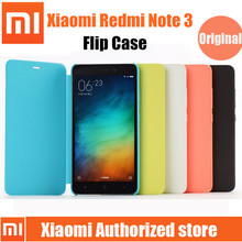 Original Xiaomi RedMi Note 3 Flip case Stand leather Cover For Hongmi Note3 Prime Mobile Phone