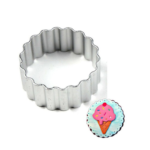 Bakeware Decorating Tools Aluminium Mold Chrysanthemum Shaped Sugarcraft Biscuit Cookie Cake Mold Pastry Baking Cutter Mould
