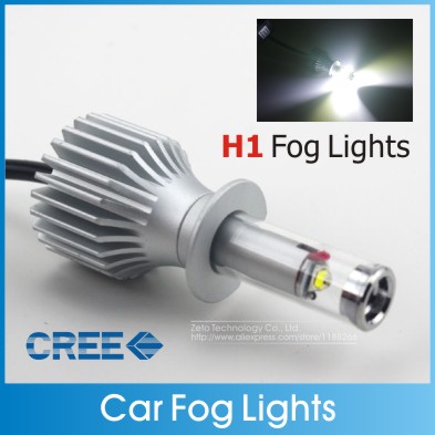 2x 10W H1 Fog Light Cree LED HeadLight Fog Driving Light Parking Light Lamp DRL Bulb Car Light Sourcing DC12-24V Car Styling
