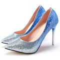 New Brand Fashion Women Pumps Red Bottom Thin High Heel Pumps Shoes For Women Pointed Toe