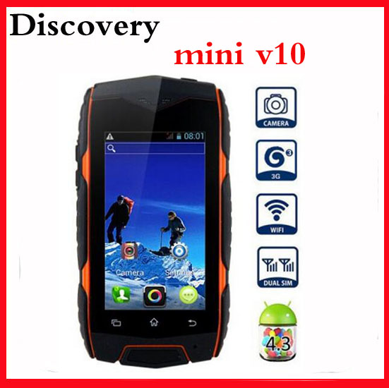 New android phone MTK6572 1 2ghz 2 5 Screen discovery v10 Mini Dual SIM Car wcdma