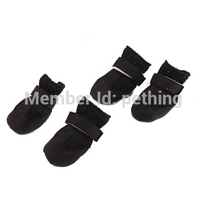 dogs fastener Boots slippers  boots Mesh Nylon wear wear tape  indoor small to pet for pet  indoors