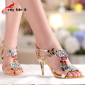 Rhinestone Women Pumps New Spring 2015 Diamond Sandals Genuine Leather Shoes High Heeled Party Wedding Shoe
