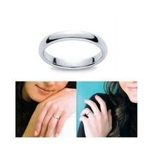 New Sale Hot Stainless steel ring 18K Gold plated rings for women Ring Width is 3MM