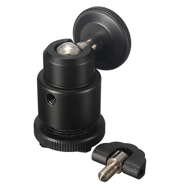 Hot Sale 1 4 Hot Shoe Adapter Cradle Ball Head with Lock for Camera Tripod LED