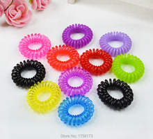 Crystal Telephone Line Elasticity Rubber Hair Band Tie Hair Accessory Fashion Women Headwears Drop Shipping